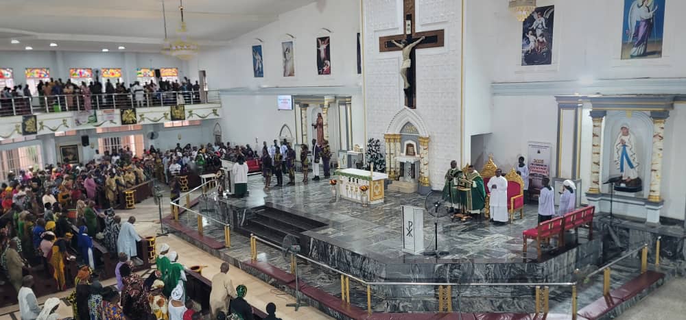 Our parish community gathered for Mass